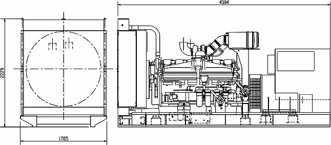   Cummins 823 DFJD