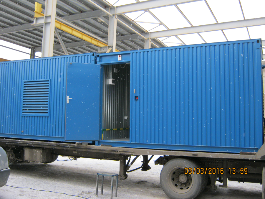 АД-200, электростанции (200кВт) в блок контейнере 